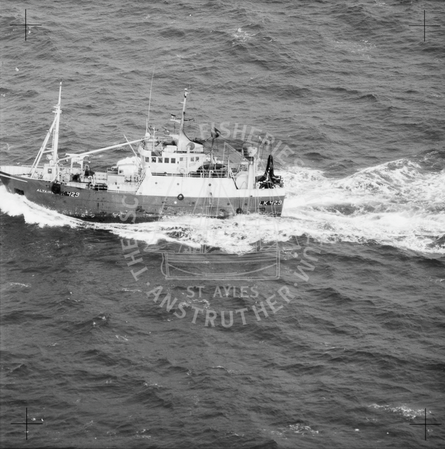 'Altaire', LK429, at sea, c.1982.