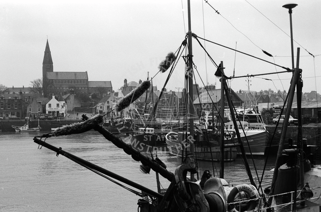 Anstruther Harbour, 1985.