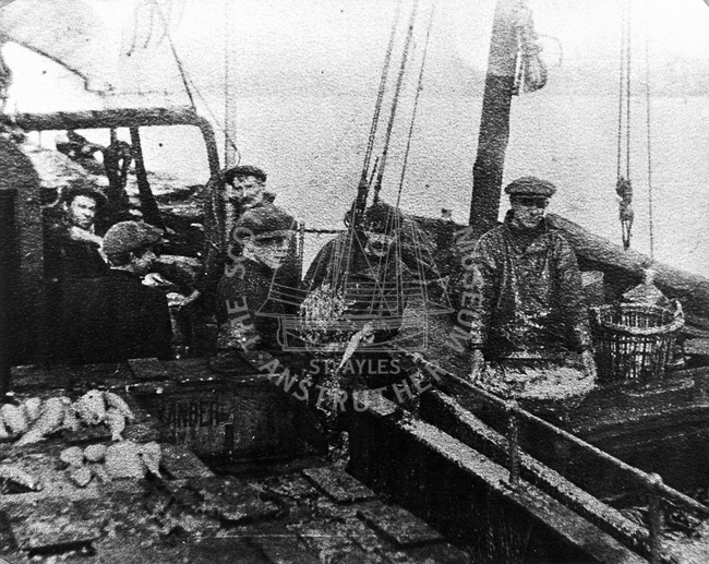 Fishermen onboard 'Mary McLellan', CN121
