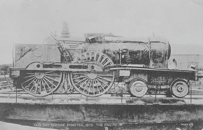 Engine from the Tay Bridge Disaster, 1879.
