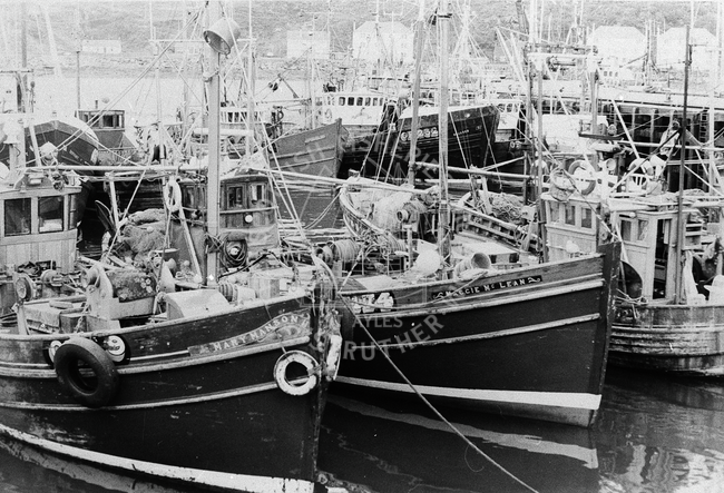 Boats in harbour, Mallaig.