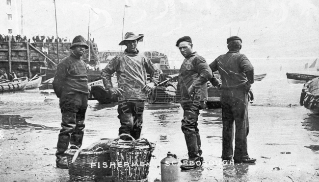 Fishermen at Scarborough