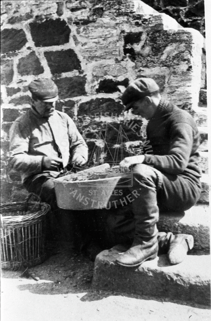 Ben Millar and son circa 1925 at North Berwick.