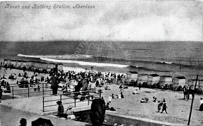 Beach and Bathing Station, Aberdeen