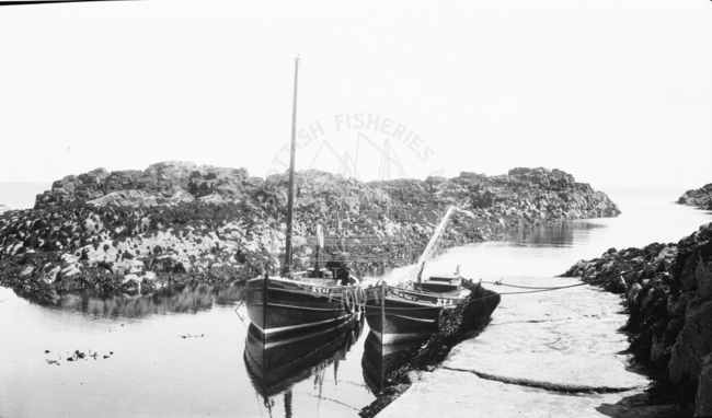 May island Harbour, 1930's