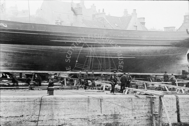 Boat Building at Pittenweem in 1895